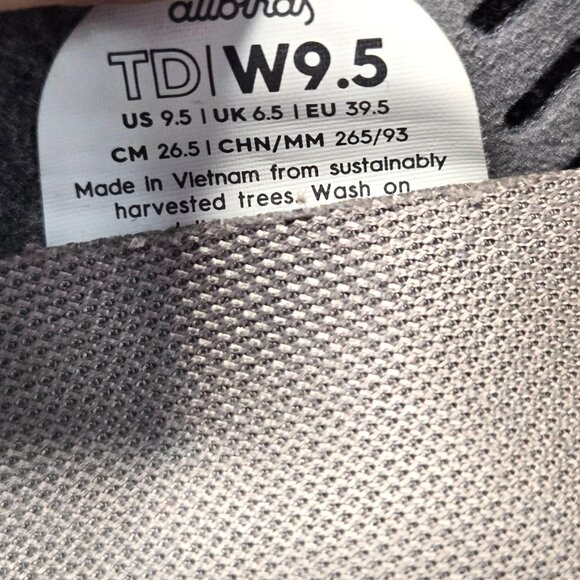 Allbirds Slip On Comfort Sneakers 9.5 White Stretch Mesh Athletic Sporty Shoes - Picture 8 of 12